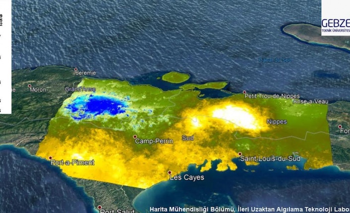 GTÜ Akademisyenleri Haiti Depremini Haritalandırdı