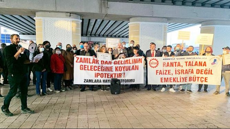 Körfez Zamlara Hayır Platformu: Faturalar kabarık ama öfkemiz daha kabarıktır