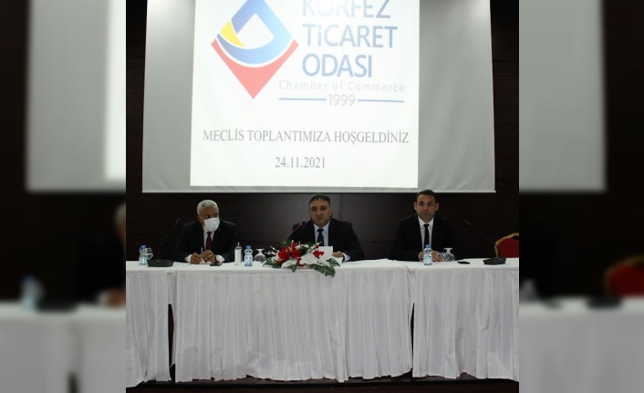 "KÖRFEZ TİCARET ODASI KASIM AYI MECLİS TOPLANTISINI GERÇEKLEŞTİRDİ"