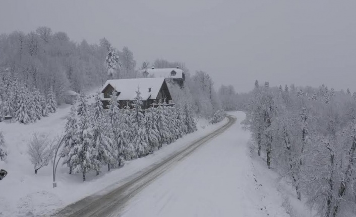 Kartepe kış masalı gibi