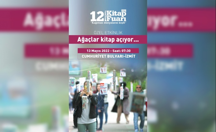 Cumhuriyet Bulvarı’nda ağaçlar kitap açacak