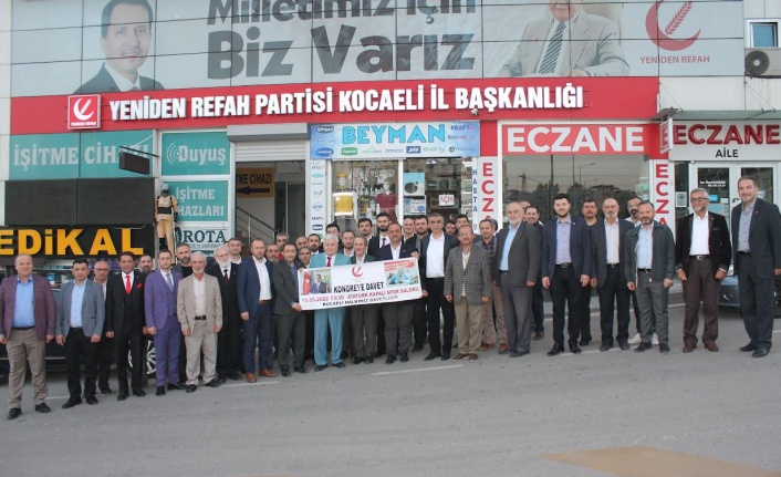 PAZAR GÜNÜ FATİH ERBAKAN KOCAELİ’ DE OLACAK.