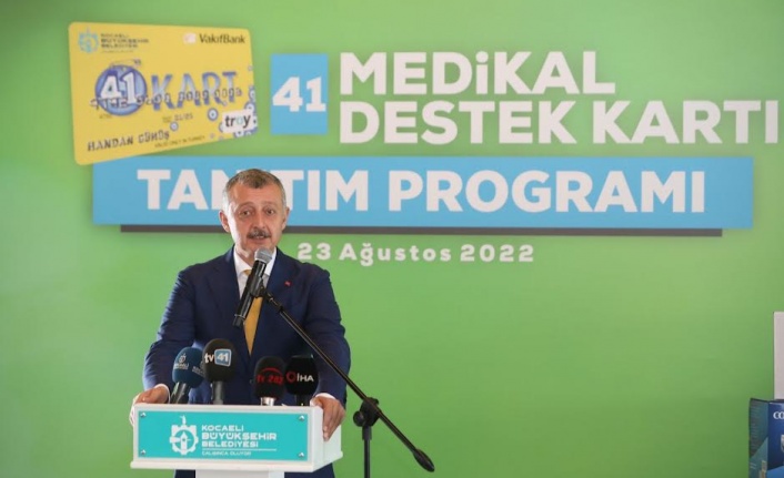 41 Kart Medikal Destek hayata geçti