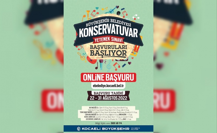 Konservatuvar Yetenek Sınavları’na  başvurular başlıyor   