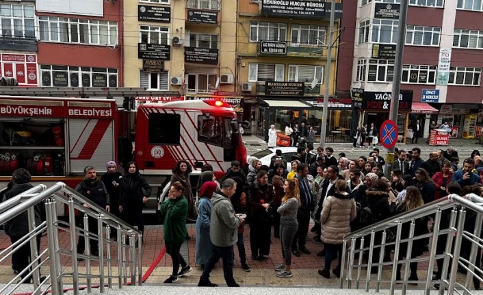 Adliyelerde gerçeğini aratmayan tatbikat