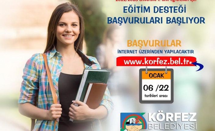 Körfez’de ‘eğitim desteği’ başvuruları başladı