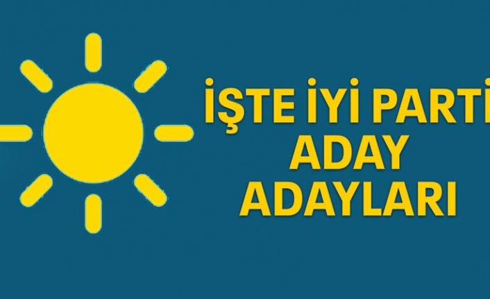 İşte İYİ Parti aday adayları