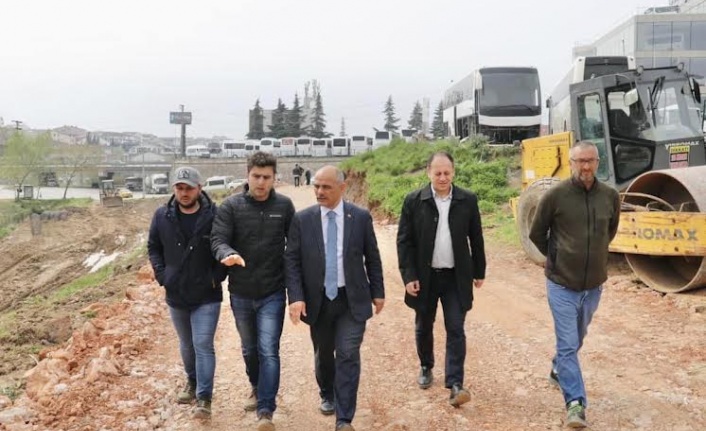 Başkan Söğüt, “Tamamlandığında ilçe trafiği rahatlatacak”