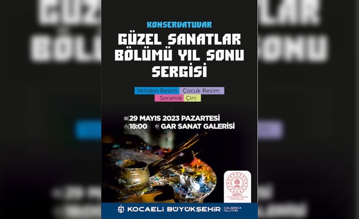 Konservatuvar’dan yıl sonu sergileri