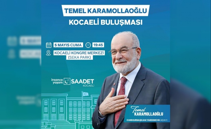 Temel Karamollaoğlu, Kocaeli’ye Geliyor