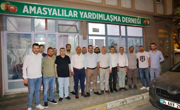 Başkan Söğüt’ten, Amasyalılara ziyaret