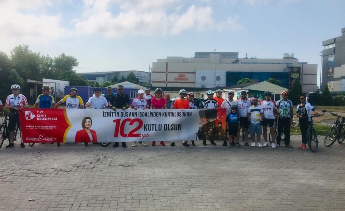 Bu pazar pedallar İzmit’in kurtuluşu için çevrildi