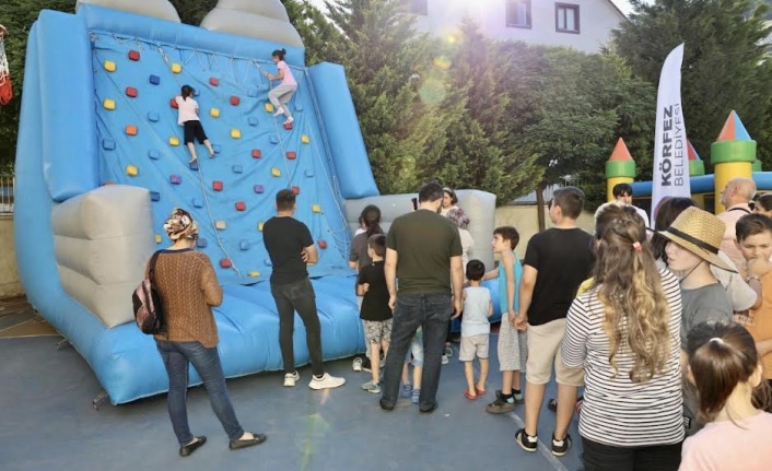 Körfez’de, çocuklar bu yaz çok eğleniyor