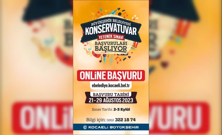 Konservatuvar Yetenek Sınavı başvuruları başlıyor