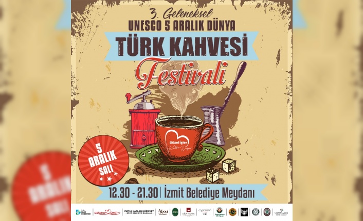 3. Geleneksel, Türk Kahvesi Festivali yarın başlıyor