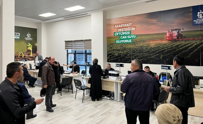 Büyükşehir’in, gübre desteğine üreticilerden yoğun ilgi