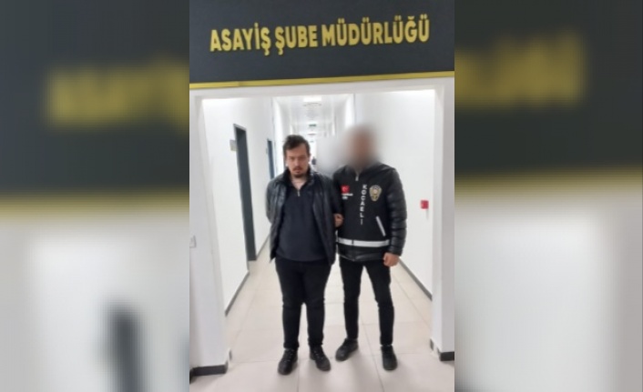 HIRSIZLIK suçundan aranan şahıs yakalandı