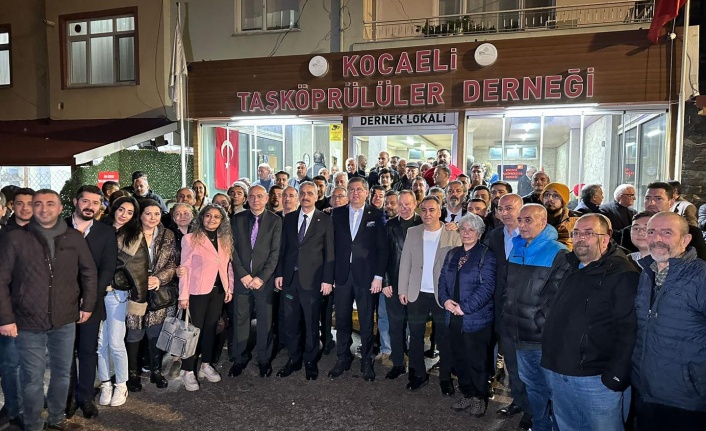 Kocaeli Taşköprülüler Derneğinden, Körfez  Belediye Başkan adayı, Tayfun Balıkçı’ya Tam Destek