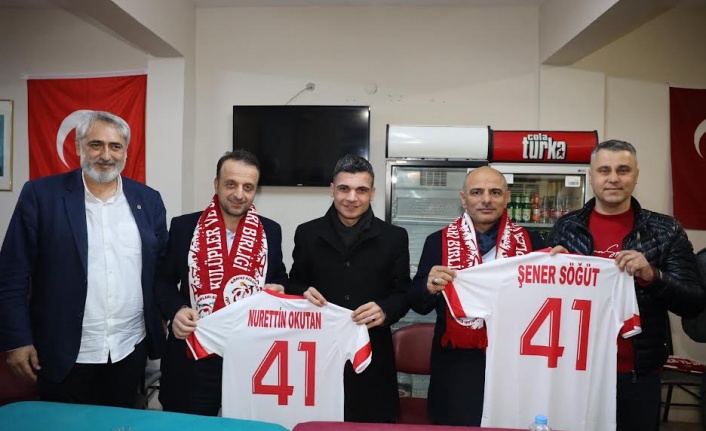 Başkan Şener Söğüt’e, amatör spor kulüplerinden tam destek