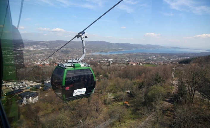 Kartepe Teleferik, Hattında seferler başladı.