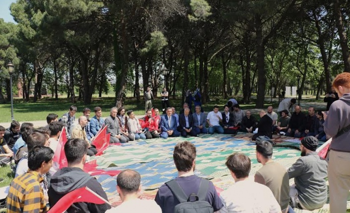 Gebze Teknik Üniversitesi(GTÜ)  Öğrencileri, Filistin'e yapılan saldırıları kınadılar