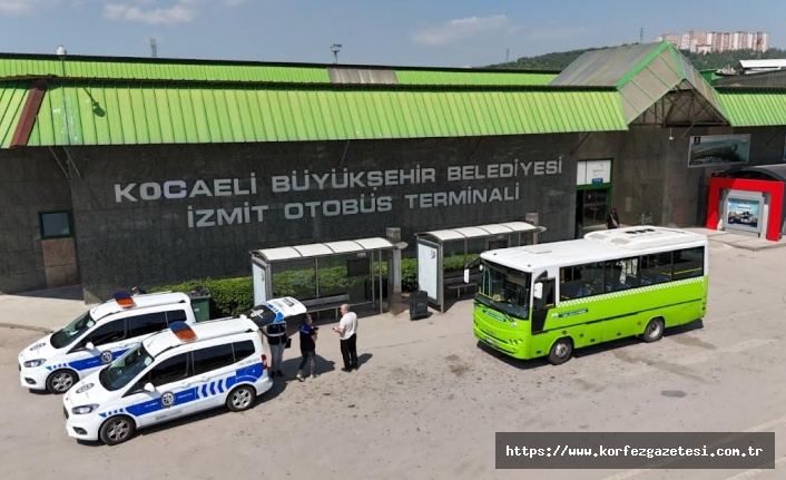 Kocaeli Büyükşehir’den, ulaşım araçlarına denetim