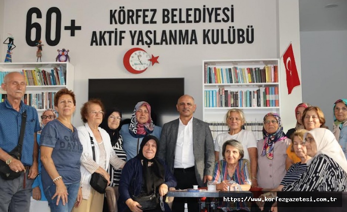 Başkan Şener Söğüt, 60+ Aktif Yaşlanma Kulübü’nü Ziyaret Etti