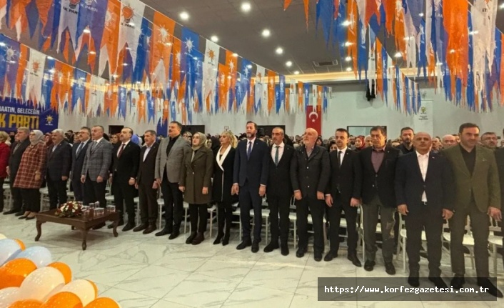 AK Parti Derince'de, Başkan Tırpan'ın Yönetimi Belli Oldu