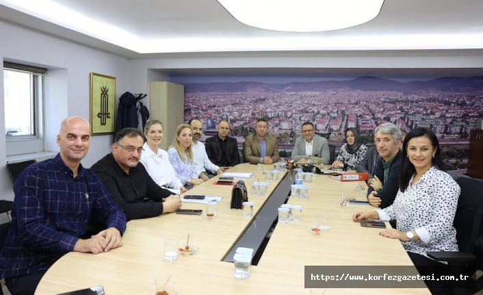 Derince Belediye Başkanı, Av. Sertif Gökçe, Telekom Yetkilileri ile Toplantı Düzenledi