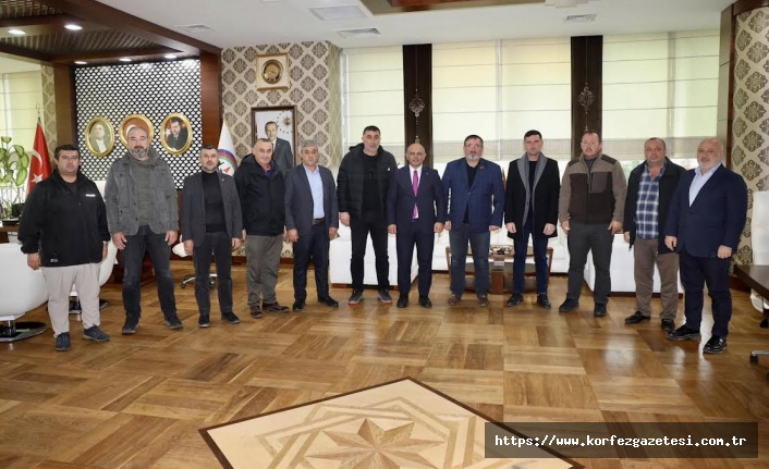 Körfez Belediye Başkanı, Şener Söğüt, Muhtarlarla, Bir Araya Geldi
