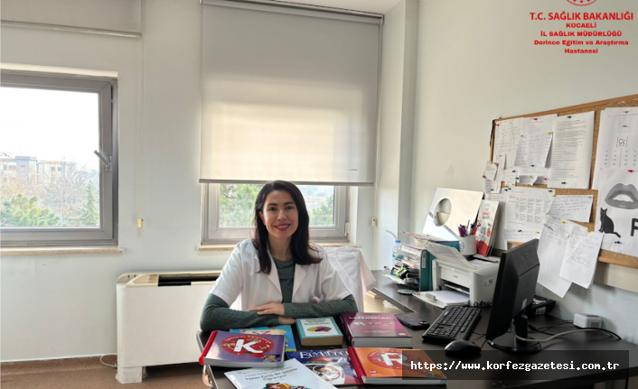 Dil ve Konuşma Terapisti Şükran BİRCAN Derince Eğitim ve Araştırma Hastanesinde