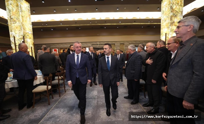 VALİ AKTAŞ VE BAŞKAN BÜYÜKAKIN, MAHALLE MUHTARLARIYLA İFTARDA BULUŞTU