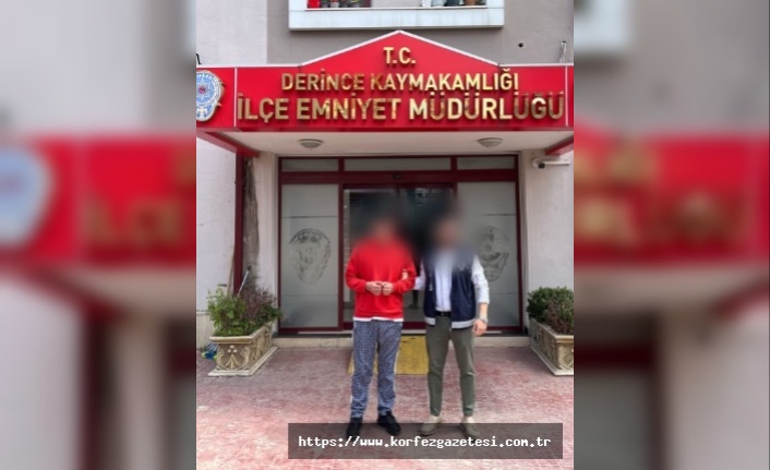 KOCAELİ'DE HIRSIZLIK SUÇUNDAN ARANAN ŞAHIS YAKALANDI