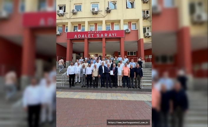 BAŞKAN SARIDOĞAN, MAZBATASINI ALDI