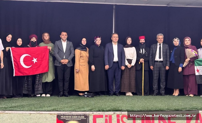 Derince Kız Anadolu İmam Hatip Lisesi, “Filistin’de Kadın Olmak” Tiyatro Oyunu Derince’de Sahnelendi