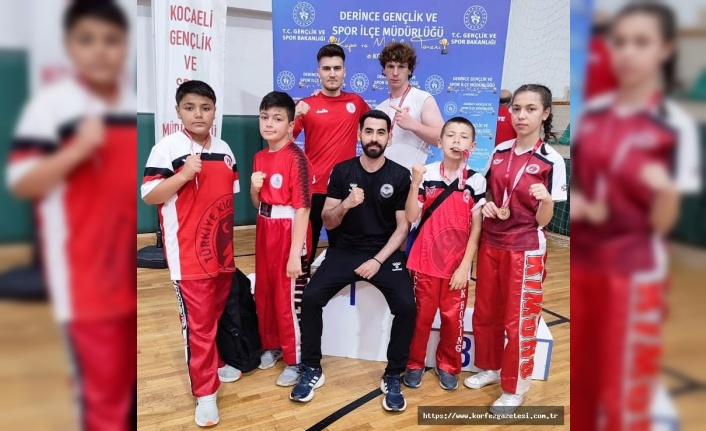 KÖRFEZ GENÇLERBİRLİĞİ SPORCULARI, KİCK BOKS SEÇMELERİNDE BAŞARILI