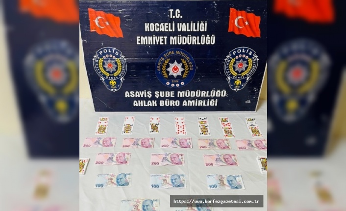 Darıca’da Kumar Operasyonu: 5 Şahsa Yasal İşlem