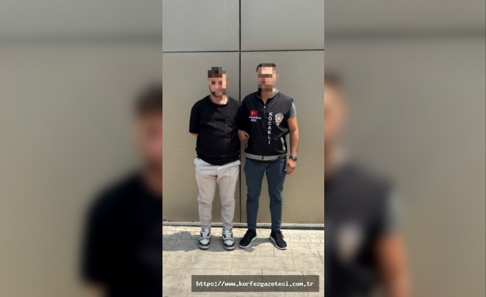 Kocaeli'de Hırsızlık Hükümlüsüne Operasyonla Yakalama
