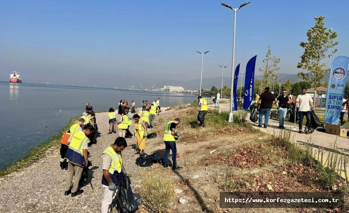 Körfez Belediyesi’nden Kıyı Temizliğine Örnek Proje
