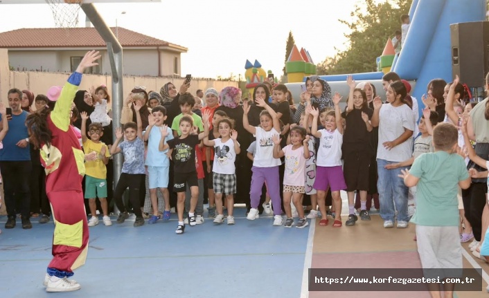 Körfez’de Mahalle Şenlikleri Miniklere Tatil Coşkusu Yaşatıyor