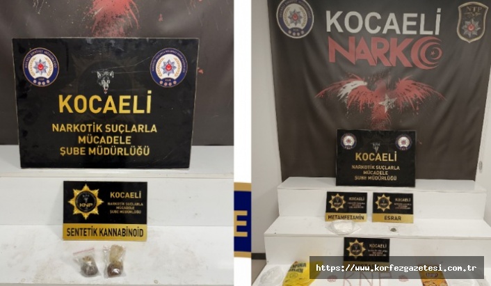 Kartepe ve Körfez’de Uyuşturucu Operasyonu: 2 Şüpheli Tutuklandı