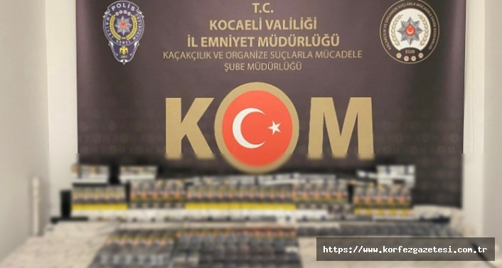 Kartepe’de Kaçak Sigara Operasyonu: 700 Paket Ele Geçirildi