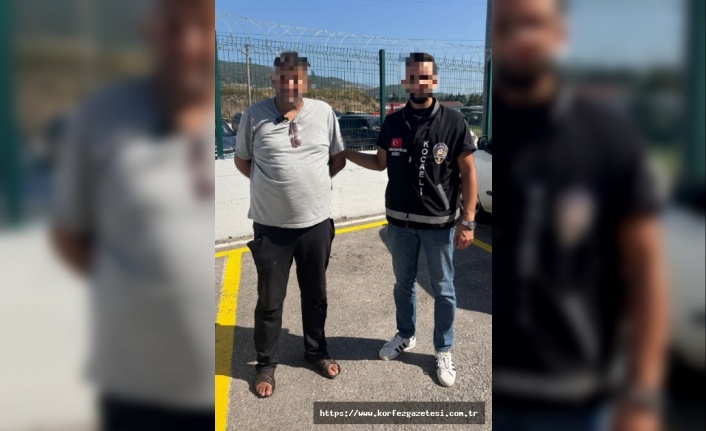 Kocaeli’de Aranan Hükümlü Operasyonla Yakalandı