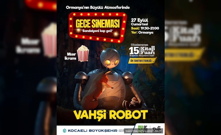Ormanya’da Yıldızlar Altında Sinema Keyfi: Kitap Fuarı’na Doğadan Davet