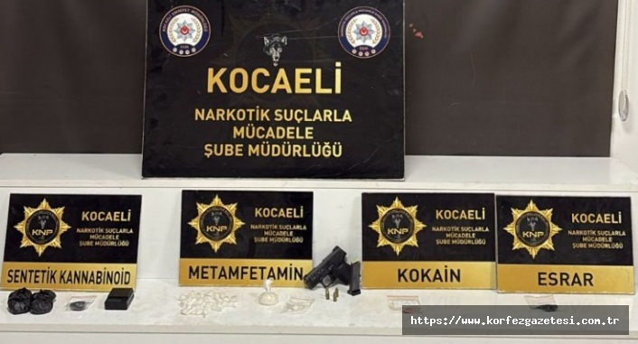 Gölcük ve İzmit’te Narkotik Operasyonu: 10 Şüpheli Yakalandı