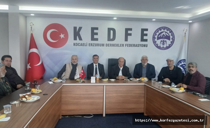 KEDFE’de Dayanışma Nöbeti: Alican Kazgan, federasyon binasını ziyaret etti