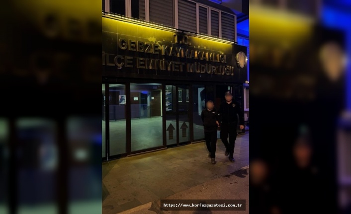 Kocaeli’de Uyuşturucu Hükümlüsüne Operasyonla Yakalama