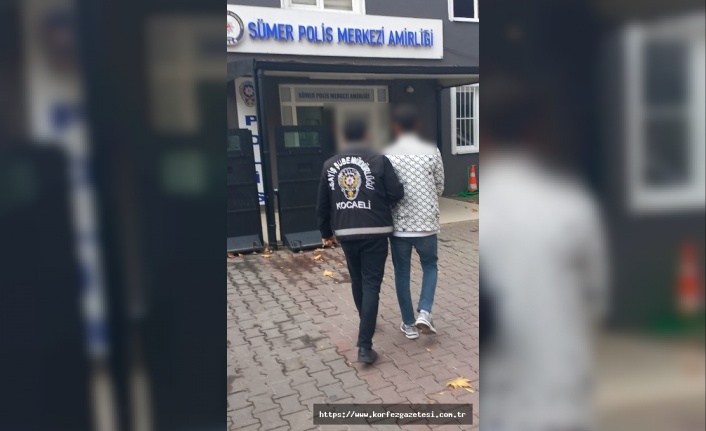 9 Yıl Hapis Cezası Bulunan Şahıs İzmit’te Yakalandı