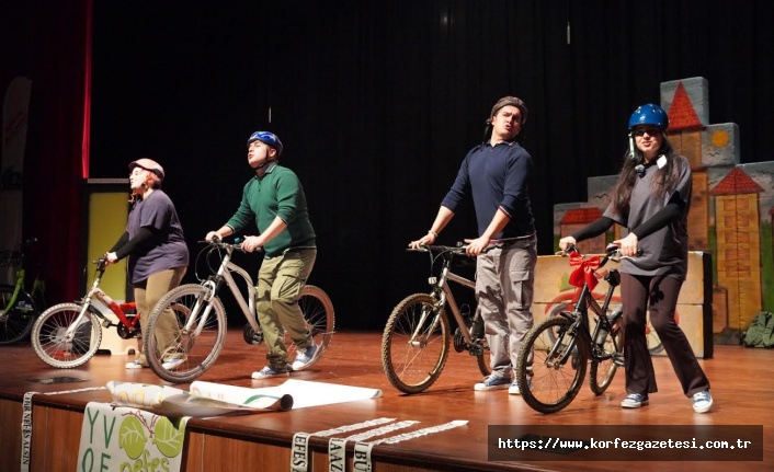 İki Teker Bir Rüya” Sahneye Çıktı