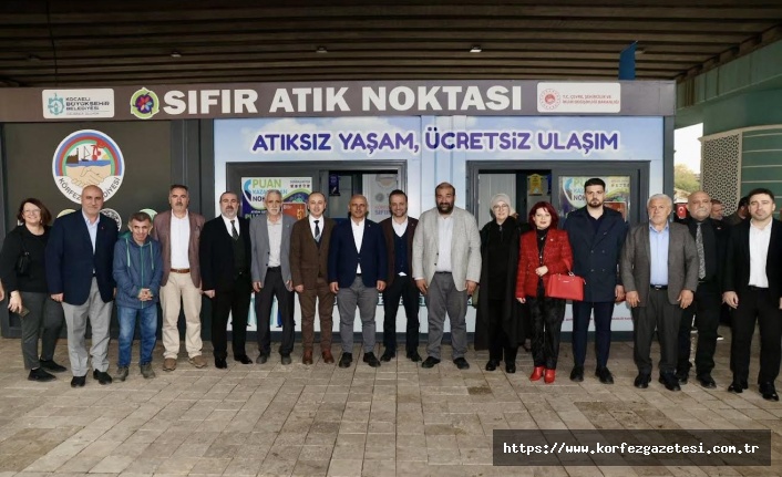 Körfez’de Sıfır Atık Noktaları Hizmete Açıldı